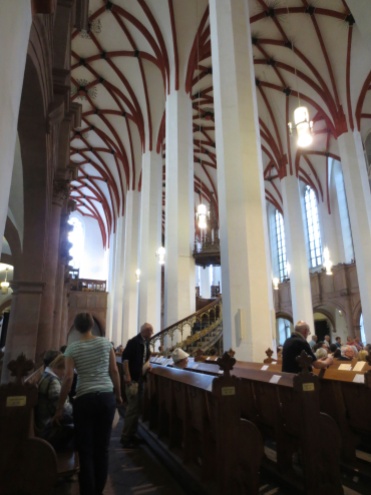 Inside Thomaskirche